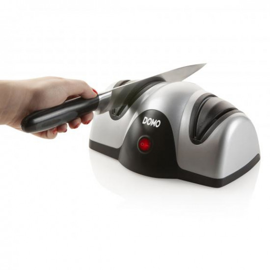 Domo DO9204KS knife sharpener Electric knife sharpener Black, Grey