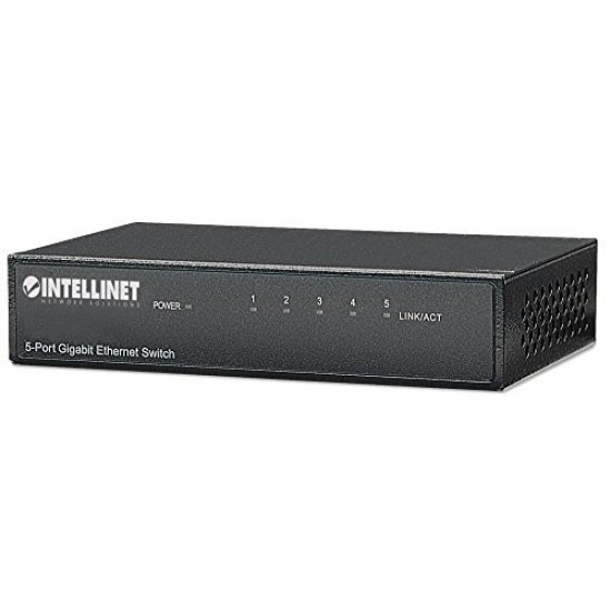 INTELLINET Switch  5x GE Desktop retail