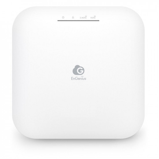 Indoor WiFi6 802.11ax Access Point, 1GbE, Manageable, EnGenius Cloud