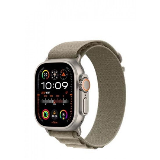 Apple Watch Ultra 2 GPS+Cell. 49mm Titanium Olive.Alp. Small