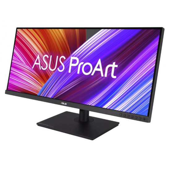 LCD Monitor|ASUS|PA348CGV|34|21 : 9|Panel IPS|3440x1440|21:9|120Hz|Matte|2 ms|Speakers|Swivel|Height adjustable|Tilt|Colour Black|90LM07Z0-B01370