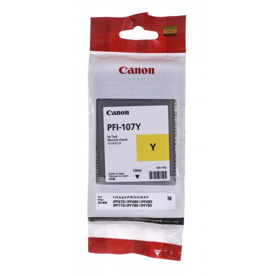 Canon PFI-107Y Original Yellow 1 pc(s)