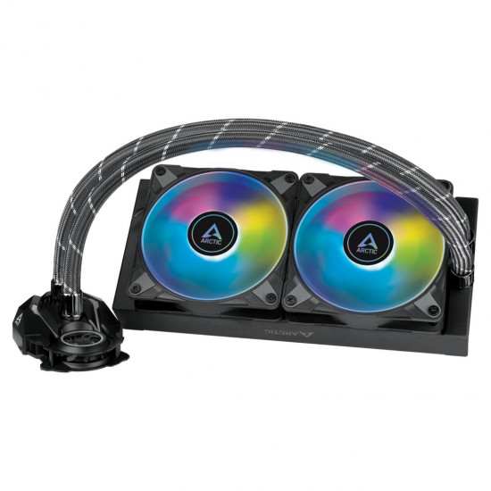 ARCTIC Liquid Freezer II 240 A-RGB Multi Compatible All-in-One CPU Water Cooler with A-RGB