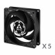 ARCTIC P8 Value Pack - Pressure-optimised 80 mm Fan