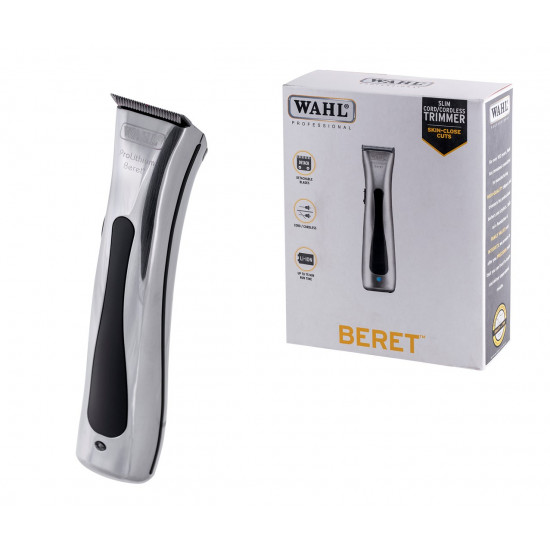 Wahl Beret Black, Silver Lithium-Ion (Li-Ion)