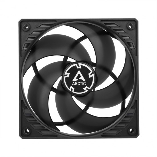 ARCTIC P12 PWM PST (Black/Transparent) Pressure-optimised 120 mm Fan with PWM PST