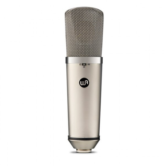 Warm Audio WA-67 microphone Silver Studio microphone