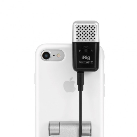 IK Multimedia iRig Mic Cast 2 - condenser microphone