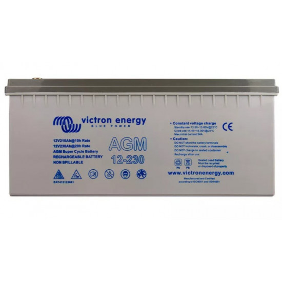 Victron Energy AGM Super 12/230 M8 gel battery