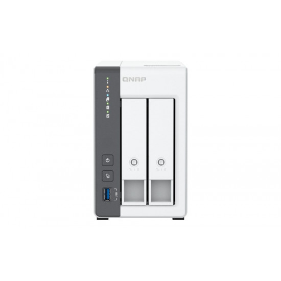 QNAP TS-216G NAS/storage server Tower Ethernet LAN White Cortex-A55