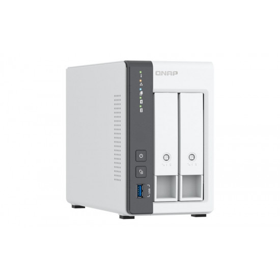 QNAP TS-216G NAS/storage server Tower Ethernet LAN White Cortex-A55