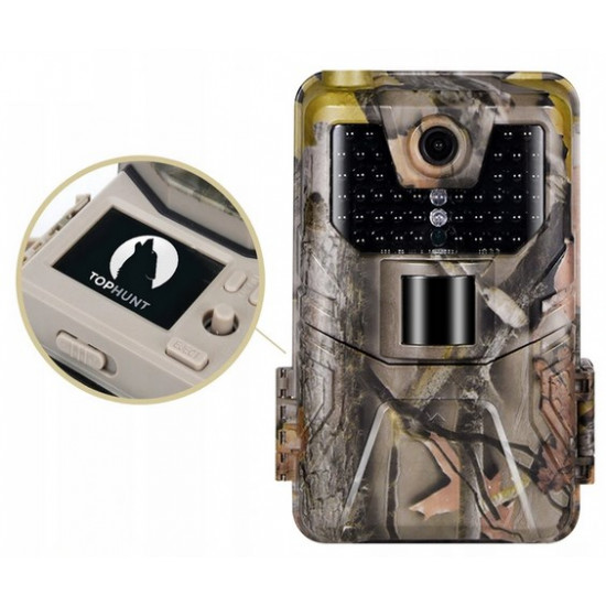 PHOTO TRAP TOPHUNT HC300M WOODLAND CAMERA 2.7K 36MPX 44XIR LED