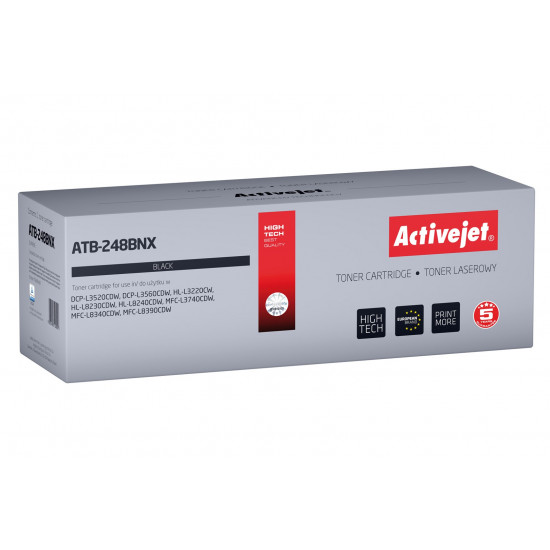 Activejet ATB-248BNX Toner for Brother printers; Replacement Brother TN248XLBK; Supreme; 3000 pages; black)