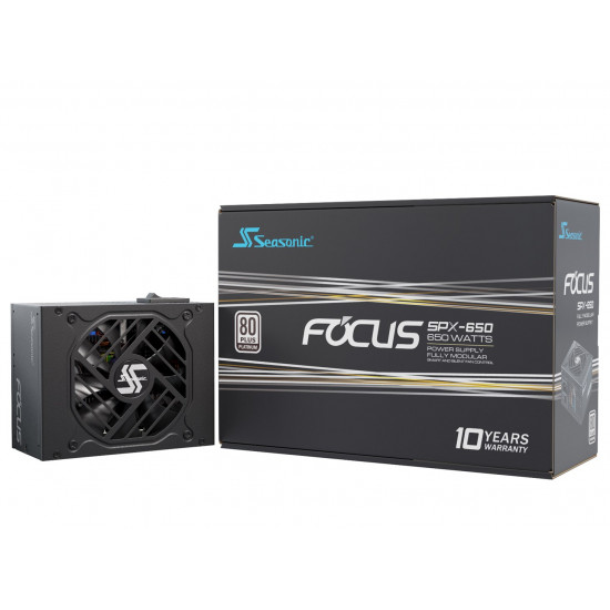 Seasonic FOCUS-SPX-650 power supply unit 650 W 20+4 pin ATX CFX Black