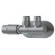 Thermostatic valve for bathroom radiator - left