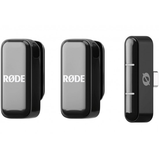 RØDE Wireless Micro - 2-channel digital wireless system, USB-C, black