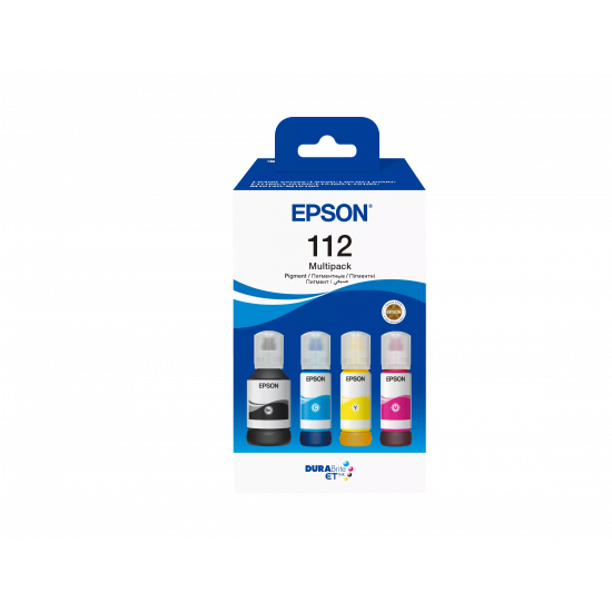 Epson 112 EcoTank 4-colour Multipack | Ink tank | Black, Cyan, Yellow, Magenta