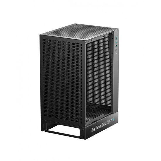 Deepcool PC Gaming Case | CH170 DIGITAL | Black | Mini ITX | Power supply included No | ATX PS2