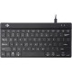 KEYBOARD COMPACT BREAK ENG/BLACK RGOCOUSWDBL R-GO TOOLS