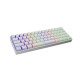 Genesis THOR 660 RGB Gaming keyboard, RGB LED light, US, White, Wireless/Wired, Wireless connection, Gateron Red Switch