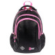 3-compartment backpack ST. RIGHT BP-26 Black Glitter