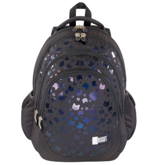 4-compartment backpack ST. RIGHT BP-06 black Cats