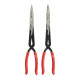 MILWAUKEE LONG PLIERS SET STRAIGHT AND 45°