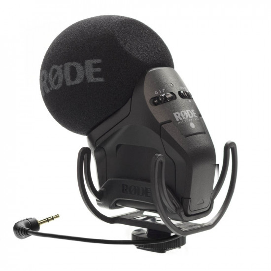 RØDE VideoMic Pro Rycote Black Digital camcorder microphone