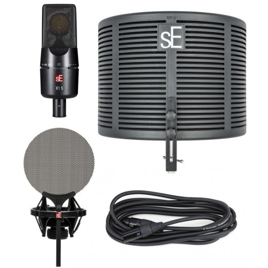 sE Electronics X1 S Studio Bundle Black Studio microphone