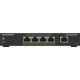 NETGEAR 5-Port Gigabit Ethernet High-Power PoE+ Plus Switch (GS305EPP) Managed L2/L3 Gigabit Ethernet (10/100/1000) Power over Ethernet (PoE) Black