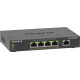 NETGEAR 5-Port Gigabit Ethernet High-Power PoE+ Plus Switch (GS305EPP) Managed L2/L3 Gigabit Ethernet (10/100/1000) Power over Ethernet (PoE) Black