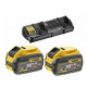 DCB132 Flexvolt Kit - 2 x DCB547 18V/54V 9.0Ah Batteries