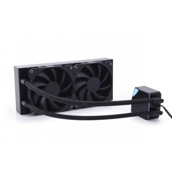 Alphacool T38 Processor Liquid cooling kit 24 cm Black