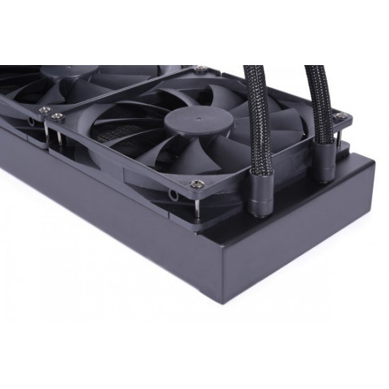 Alphacool T38 Processor Liquid cooling kit 24 cm Black