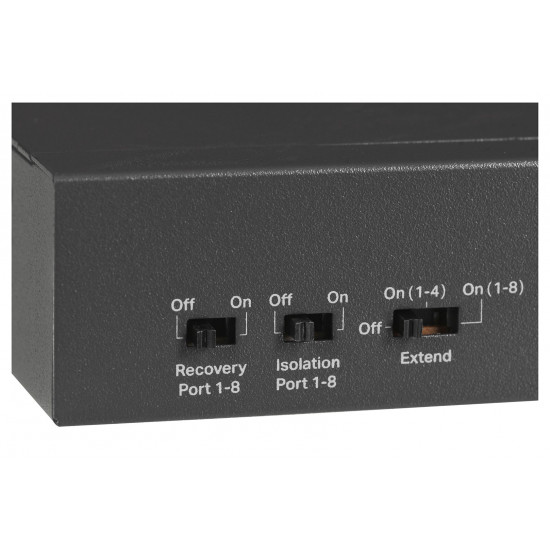 Mercusys 10-Port 10/100Mbps Desktop Switch with 8-Port PoE+