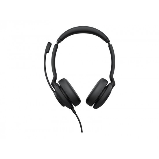 JABRA Evolve2 30 SE MS Stereo Headset on-ear wired USB-A noise isolating Certified for Microsoft Teams