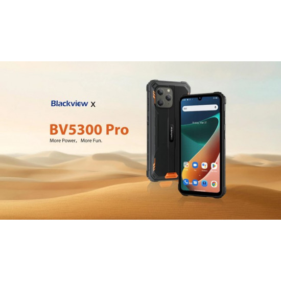 Blackview BV5300 Pro 4/64GB Green Smartphone - Smartphone 6.1 9.63 oz (273 g) Rugged phone