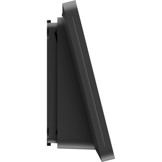 Logitech Mounting kit angle plinth reversible interface 14 viewing angle for meeting room scheduling system graphite