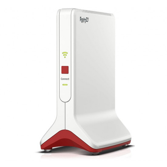 FRITZ!Repeater 6000 wireless router Ethernet Tri-band (2.4 GHz / 5 GHz / 5 GHz) Red, White