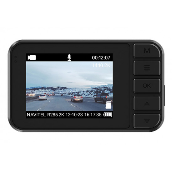 Navitel | Dashcam | R285 2K | IPS display 2''; 2К 2560×1440 | Maps included