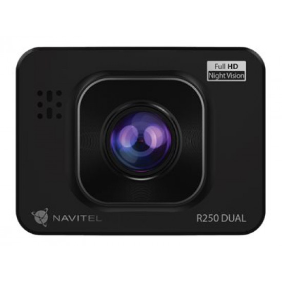 Navitel | R250 DUAL | Full HD | Dash Cam With an Additional Rearview Camera