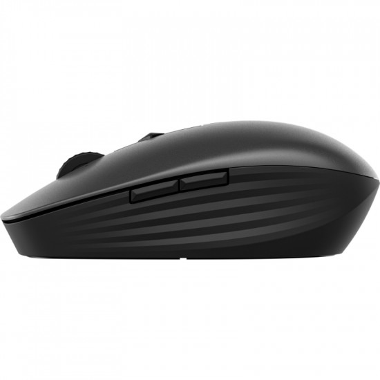 HP 715 Wireless Bluetooth Mouse - Multi-Device, Programmable, 4-way Scrolling, Rechargeable – Black