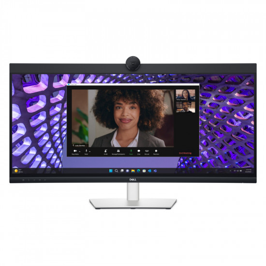 Dell 34 Curved Video Conferencing Monitor - P3424WEB, 86.71cm (34.1