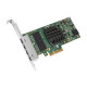 Intel Ethernet 1350 QP 1Gb Server Adapter, Low Profile,CusKit