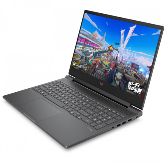 Victus by HP Gaming Laptop 16-r1000ny - i5-14450HX, 16GB, 512GB SSD, 16.1” FHD 300-nit 144Hz AG IPS, GeForce RTX 4060 8GB, 1080p cam, US backlit keyboard, Mica Silver, Win 11 Home