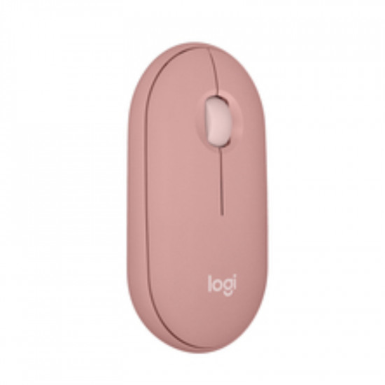  Logitech M350s - Optical mouse - Pebble 2 - tonal rose