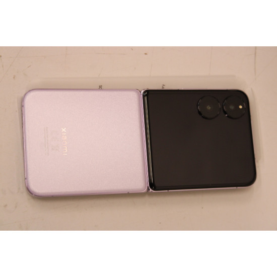 SALE OUT. Xiaomi Mix Flip (Purple) Dual SIM 6.86“ Foldable LTPO AMOLED 1224x2912/3.3GHz&2.3GHz/512GB/12GB RAM/Android14/5G,MZB0HKQEU | Xiaomi Phones | Mix Flip | Purple | 6.86  | Foldable LTPO AMOLED | 1224 x 2912 pixels | Qualcomm SM8650-AB | Snapdragon 8 Gen 3 (4 nm) | Internal RAM 12 GB | 512 GB | Dual SIM | 5G | Main camera resolution 50+50 MP | Secondary camera resolution 32 MP | Android | 14 | 4780 mAh | USED AS DEMO