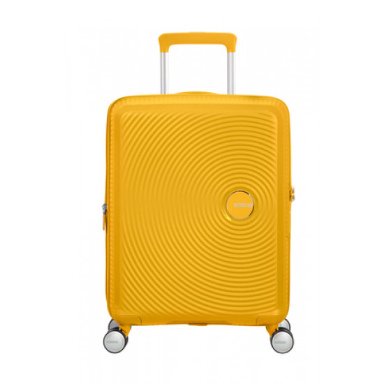 American Tourister Soundbox EXP cabin suitcase - golden yellow