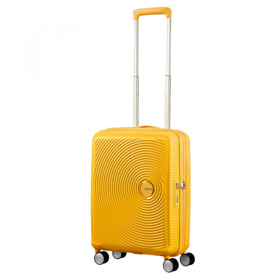 American Tourister Soundbox EXP cabin suitcase - golden yellow