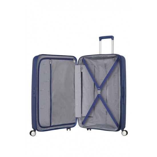 Soundbox medium suitcase American Tourister - midnight navy